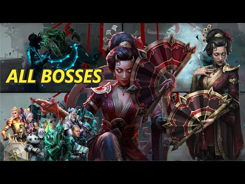 Widow Defeat All Bosses