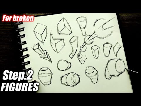 For broken ⭕️ Step 2. FIGURE PRACTICES