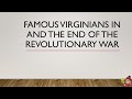 American Revolution Key Figures and Events