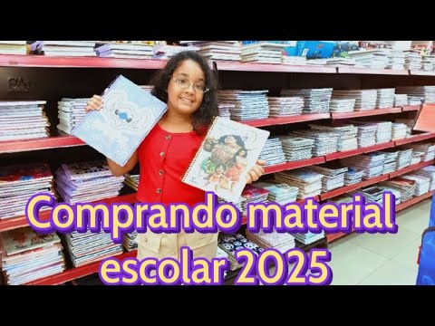 Comprando material escolar 2025