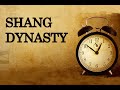 Shang Dynasty Artifacts and History