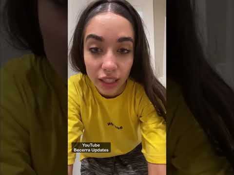 Maria Becerra llega borracha al hotel