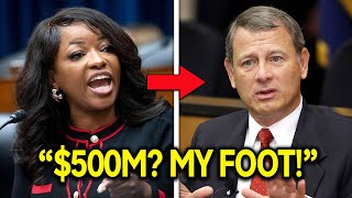 Jasmine Crockett Gets Fined $500M by Judge John Roberts — But She Turns the Whole Court Against Him