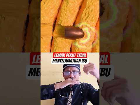 Lemak tebal ini berhasil menyelamatkan ibu dari peluru #facts #funny #food #duet #science #trending