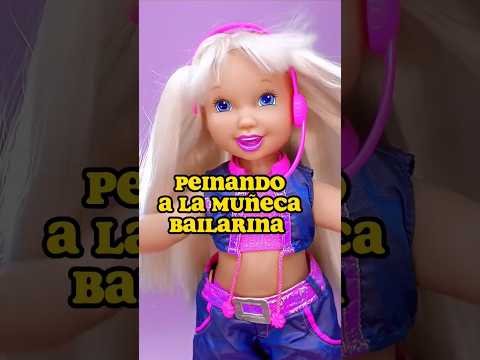 Peinando a Mi Muñeca Bailarina! PT1 💇🏻‍♀️💃 #shorts #genial #diy #wow #omg #viral #idea