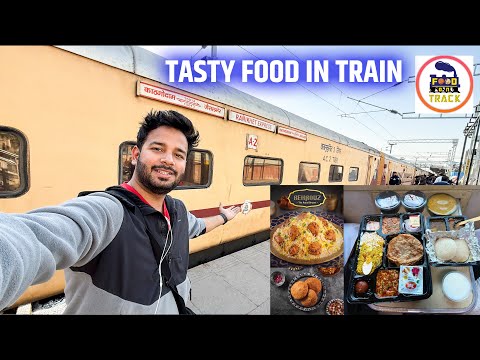 15013 Ranikhet Express journey Ajmer to Delhi tasty food by IRCTC in train