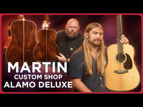 We Take Martin Deluxe Up A Notch! Alamo Exclusive Custom Shop Deluxe Guitars