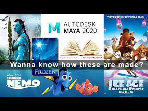 maya 3d movie