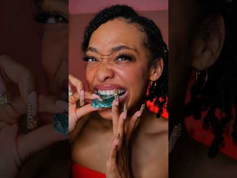 ASMR CRYSTAL CANDY 🍭 #asmr #shorts #crystals