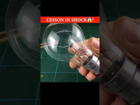 Edison Is In Shock After Watching This Video! #shorts #ytshorts #lifehacks #experiment #video