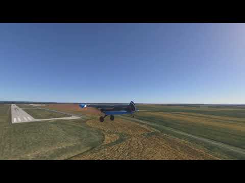 Another bouncy landing, Tekamah, NE (KTQE)