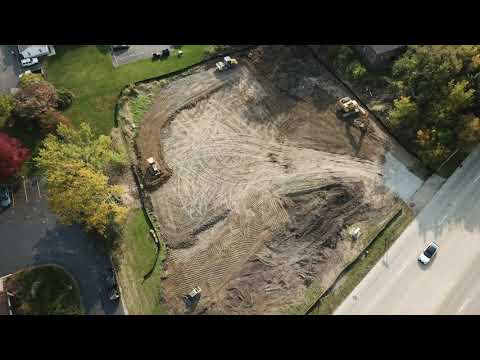 Progress on Racine County's new O&H Bakery, Starbucks...