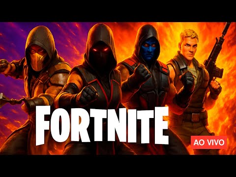 Live de Fortnite Com Skin Do Mortal Kombat