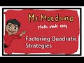 Factoring Quadratic Equations Concepts