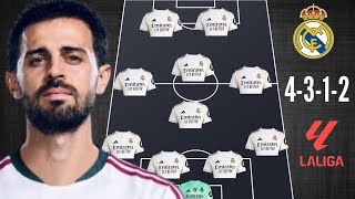 REAL MADRID PREDICTED LINEUP WITH BERNARDO SILVA 🔥 CONFIRMED TRANSFER SUMMER 2026