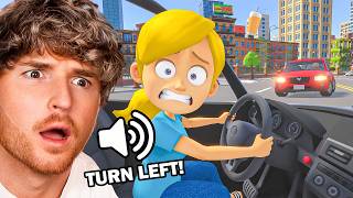 Teaching My Little Sister How To Drive.. (HILARIOUS)