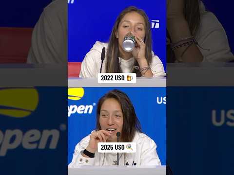 Root beer lollipop this time 😂 #usopen #jessicapegula