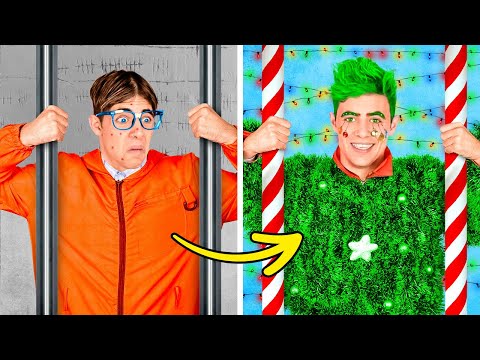 Transformación extrema de Nerd a Popular en la Cárcel 🎄 Edición de Navidad: Trucos y Consejos