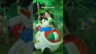 Natal encantado no parque da cidade