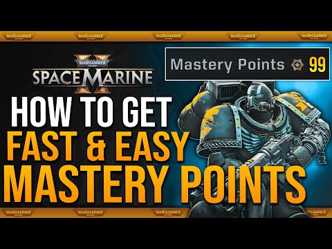 Space Marine 2: How To Get Mastery Points // Fast & EASY - Complete Guide On Weapon Levelling