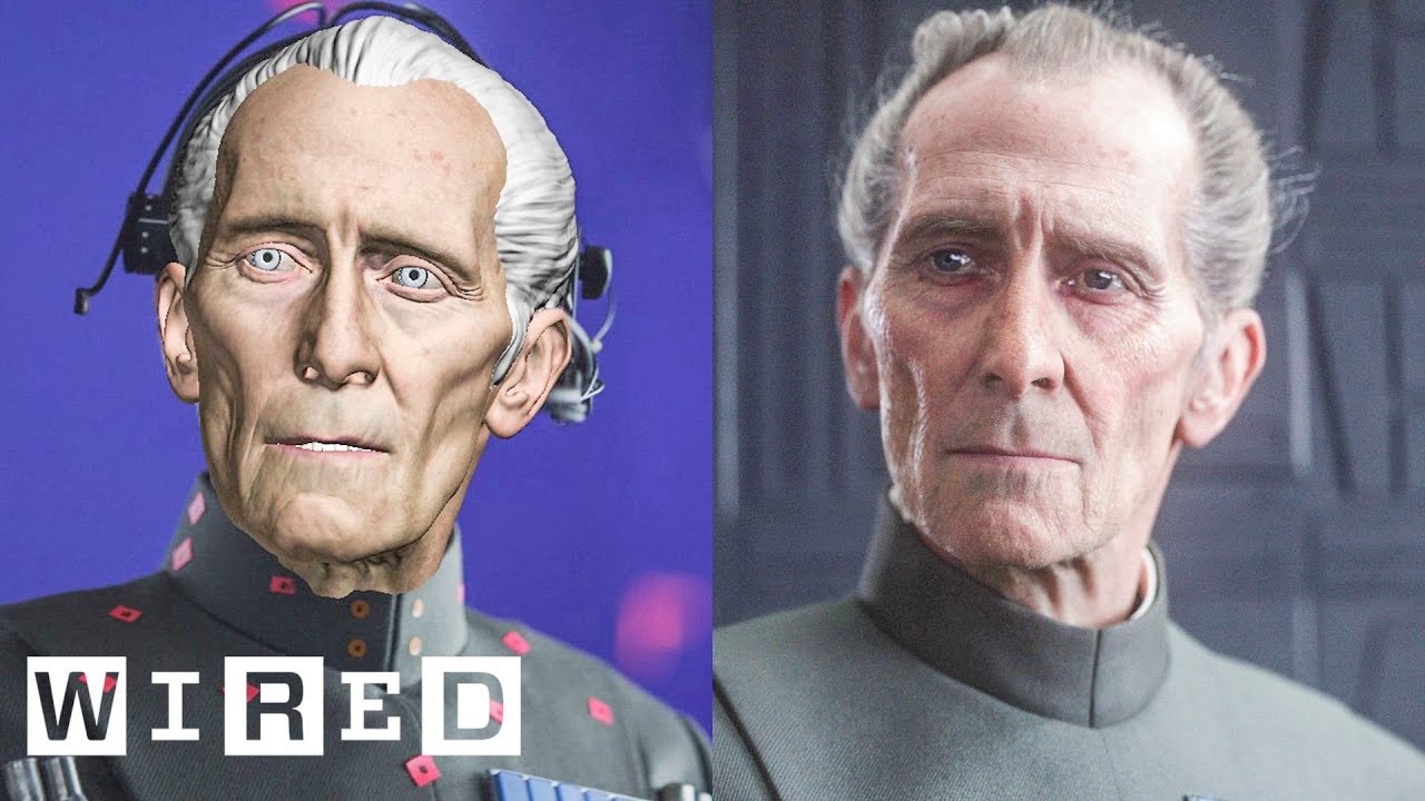 How 'Rogue One' Recreated Grand Moff Tarkin - Design FX