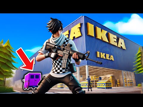 CACHE CACHE dans IKEA dans FORTNITE !