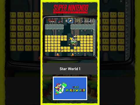 Detonado (Passo a Passo): Star Road: Star World 1 (Normal) — Super Mario World (SNES)