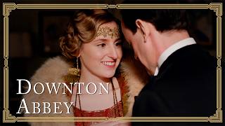 Edith and Bertie Share a Kiss | Downton Abbey