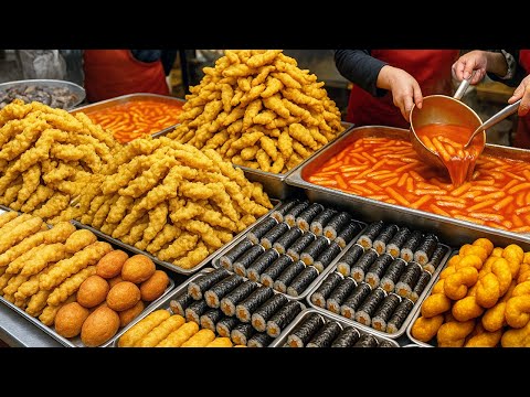혈당 스파이크 끝판왕!! 매일 밤만 되면 생각나는? 인기 많은 야식 영상 BEST 10 모음 Must-Try Late-night street food in Korea