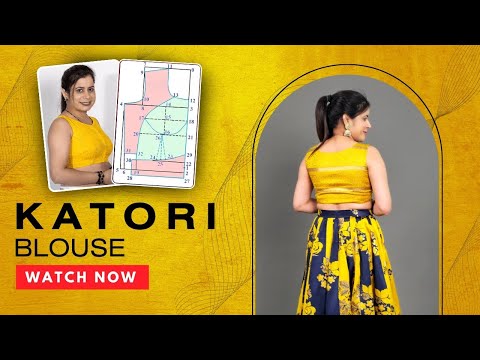 ✂️ कटोरी ब्लाउज़ कटिंग (Katori Blouse Cutting) – 👗 Highlights | Talentedrituinsan