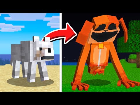Recriei os Mobs em POPPY PLAYTIME CHAPTER 3 No Minecraft