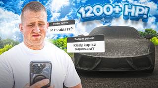 Moje samochody za ponad 2 000 000 PLN! + nowy projekt 1200KM+ i Q&A!