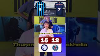 Inter vs PSG! 🏆