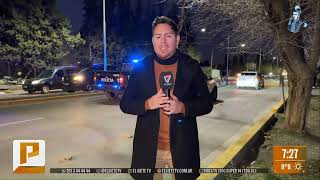Murió un MOTOCICLISTA en un ACCIDENTE en Guaymallén:  CHOCÓ contra un poste y CAYÓ al ASFALTO