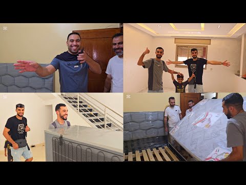 أخيرا بدينا الفراش الجديد محمد يهرس و عبد الخالق يخلص😂