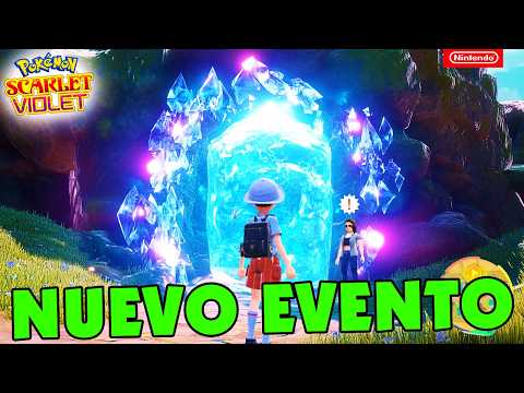 🚨 NUEVO EVENTO con Pokémon Exclusivos ¡Consiguelos AHORA! en Pokémon Escarlata y Púrpura