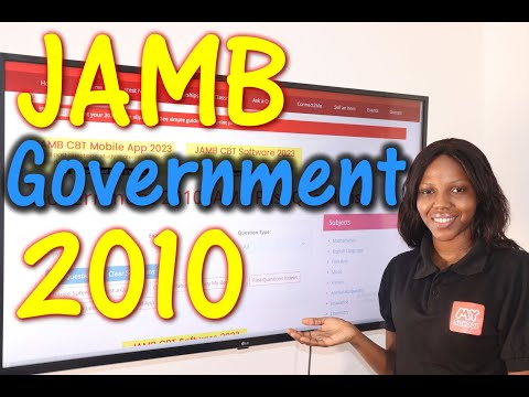 JAMB CBT Government 2010 Past Questions 1 - 20