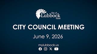 City Council Meeting - June 9, 2026