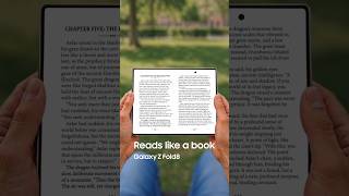 Reads like a book. Fits in your pocket | Galaxy Z Fold8 | Samsung