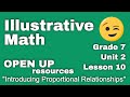 Exploring Graphs of Proportional Relationships