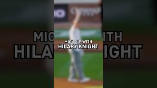 the perfect Knight for baseball #pwhl #mlb #micdup