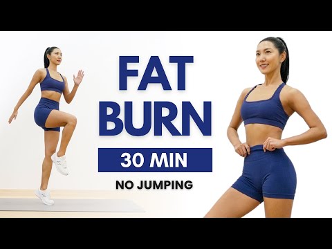 30min STANDING FAT BURNING WORKOUT 🔥 No Jumping, No Repeat