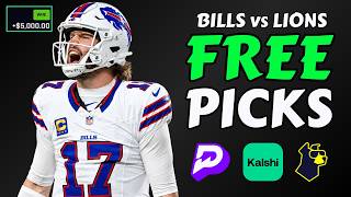 BEST NFL THURSDAY PICKS (BILLS LIONS💥) | PRIZEPICKS and KALSHI PLAYER PROPS & PREDICTIONS 9/17