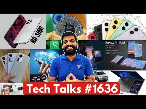 (HINDI) Tech Talks #1636 - iPhone 15 Pro No SIM, 5G Launch in India, iPhone SE 3 5G, Xiaomi 12 Pro, MotoRazr
