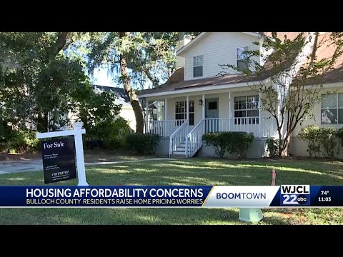 YouTube video thumbnail: New Study Breaks Down Rising Housing Costs in Coastal Georgia Region