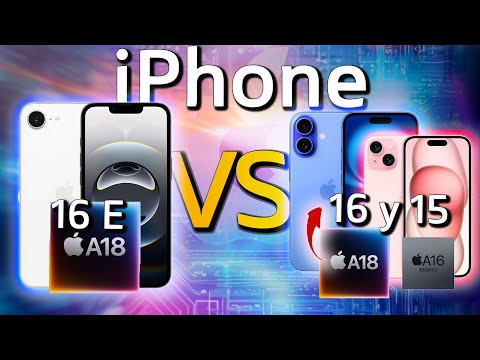 iPhone 16e VS iPhone 16 y iPhone 15📱 ¿Cuál comprar REALMENTE?🤑