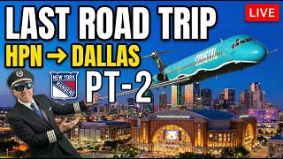 FINAL CHARTER | NY Rangers HPN to Dallas Love Field Landing