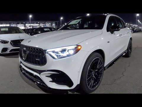 2024 AMG GLC 43 SUV Night Drive (POV - No Commentary)