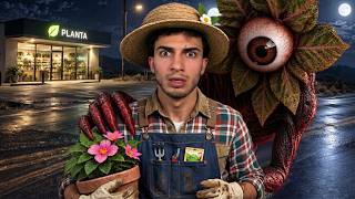 ASLA GECE BİTKİ DÜKKANINDA ÇALIŞMA ! | THE PLANT SHOP