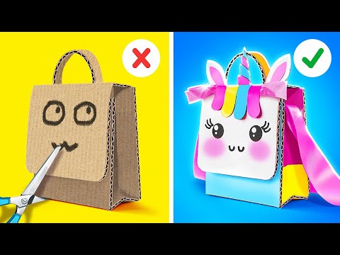 EASY Cardboard Crafts with Unicorns for Parents 🌈 Viral Hacks & Cool Gadgets by Lol! Pop